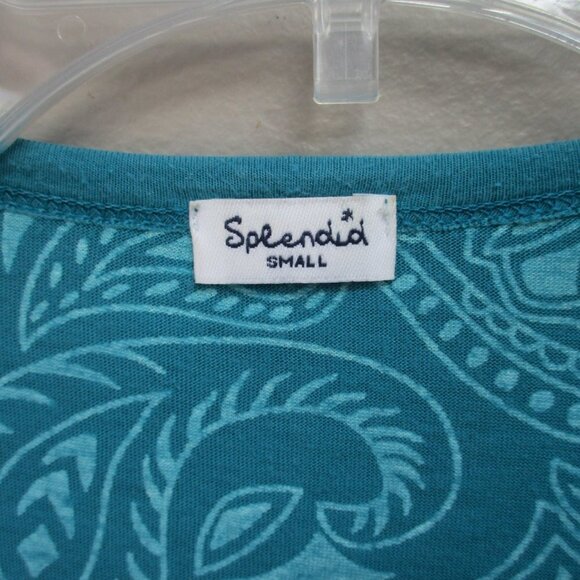 Splendid Blouse V Neck with Tie in back Small - Picture 4 of 6